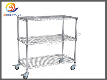 ESD SMT رول Storage Vessel Anti Static Products ESD Rolling Industrial Metal Utility Cart